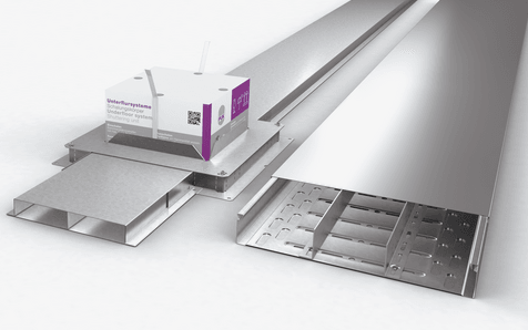 Unterflursysteme estrichüberdeckte kanalsysteme zoom