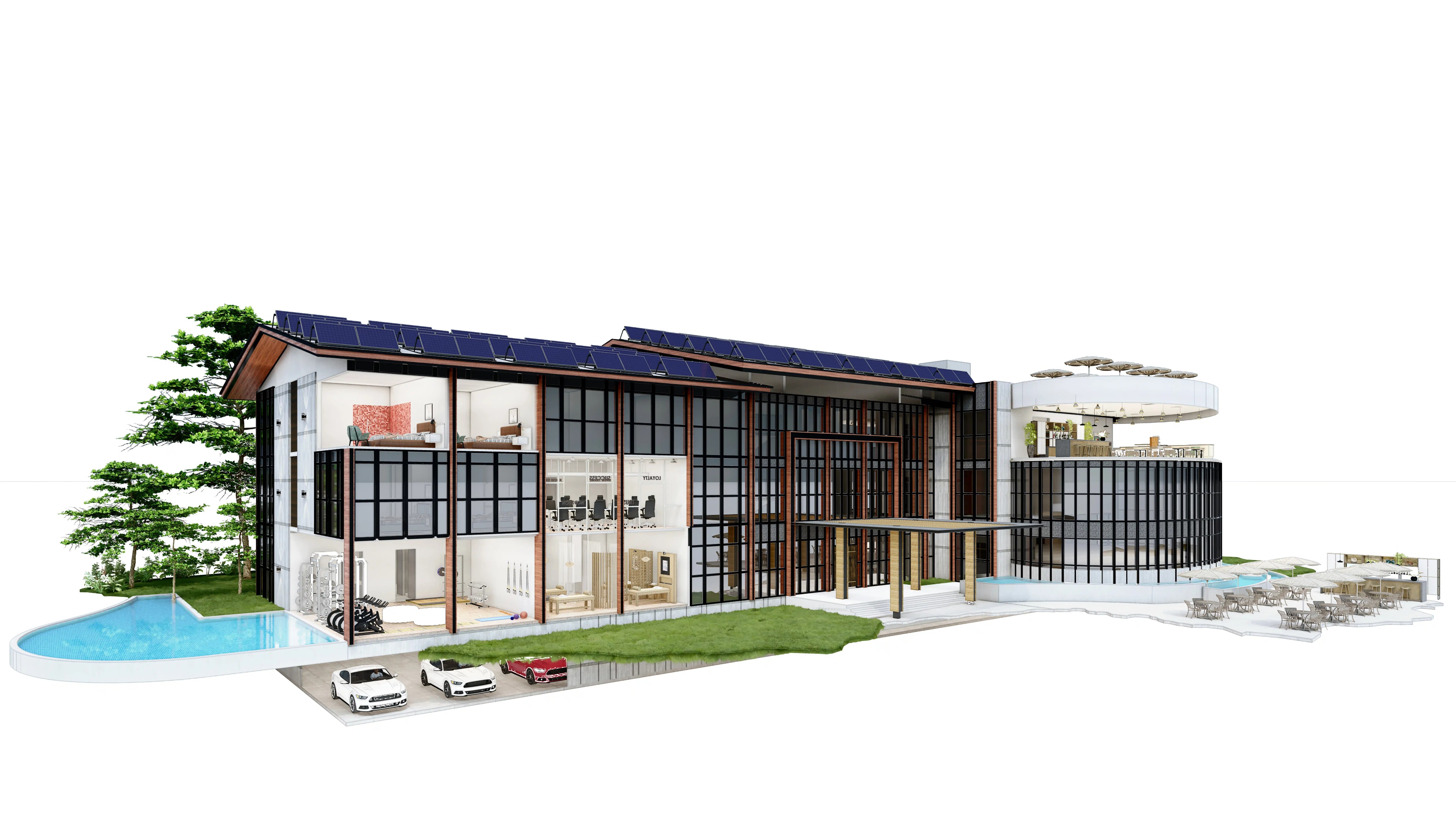 hotel rendering 